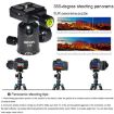 BEXIN V30 Adjustable Aluminum Desktop Camera Tripod Mini Portable - 8