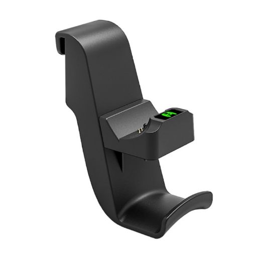 PS5 Charging Seat & Headphone Hook - iplay HBP-293 Console Hanger (Black) - 1