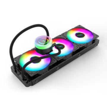 EVESKY 360mm RGB Liquid CPU Cooler with Integrated Radiator - 1