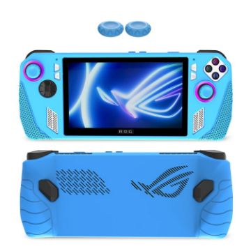 ASUS Rog Ally Gaming Console Silicone Case & Button Caps - Blue - 1