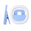 Rechargeable Blue Clip Ring Selfie Light for Mobile Phone Fill Light - 1