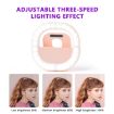 Rechargeable Blue Clip Ring Selfie Light for Mobile Phone Fill Light - 4