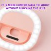Rechargeable Blue Clip Ring Selfie Light for Mobile Phone Fill Light - 5