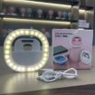 Rechargeable Blue Clip Ring Selfie Light for Mobile Phone Fill Light - 9