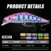 HENGJIA 5.7cm 3.4g Slow Sinking Minnow Lures, Color 3 Fake Bait - 5