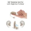 Blue USB Charging Earhook Hearing Aid Sound Amplifier Noise Reduction - 8