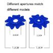 Car Wiper Hole Protective Cover - PVC Dustproof Snowproof Pad, Blue - 3