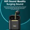 X1 TWS LED Display Wireless Noise Reduction Sport Bluetooth Headphone Green - 5