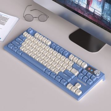LANGTU LT84 Wireless Tri-Mode RGB Mechanical Keyboard, Sea-Air Axis Pro - 1
