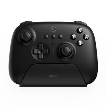 8BitDo Wireless Bluetooth Gaming Controller for Switch/PC NS - Black - 1