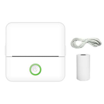 X6 200DPI Inkless Bluetooth Student Printer with White Paper - 1