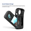 Insta360 X3 AMagisn Black Silicone Protective Body Case Cover - 3