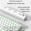 B087 2.4G Wireless Bluetooth Keyboard Mouse Set, 78 Keys, White - 7