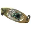 LED Underwater Lure Fish Tool - 3.8G Glowing Metal Bait (Blue) - 3