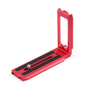Universal L Shape Bracket Quick Release Plate for RSC2/RS3, L-450 Red - 1