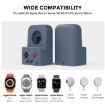 Apple Watch Silicone Charging Stand Base Storage - Midnight Blue - 5