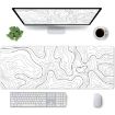 Large Abstract Mouse Pad 300x800x2mm - Gamer Office Desk Mat - 5