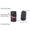 Basketball Riding Finger Sleeves - 10pcs Set, Black, Stretch Knit Protectors - 3
