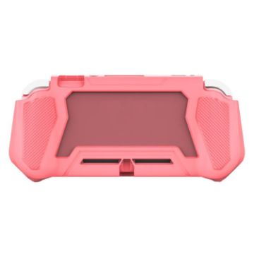 Nintendo Switch Lite Pink TPU Full Cover Protective Shell Case - 1