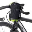 WILD MAN R1 1L Mountain Bike Water Bottle Bag - Black Red Handlebar Kit - 5