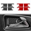 Mercedes-Benz G-Class W463 Inner Door Bowl Sticker Set - 4pcs Black - 2