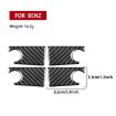 Mercedes-Benz G-Class W463 Inner Door Bowl Sticker Set - 4pcs Black - 3