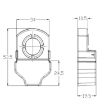 DC24V 24W Ultra Thin T-Shaped High Fog Atomization Head for Humidifiers - 3