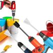 Epoxy Mixer Paddle Attachment for Drill - Paint & Resin (White) - 2