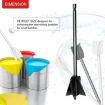 Epoxy Mixer Paddle Attachment for Drill - Paint & Resin (White) - 5