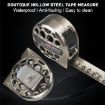 7.5m 25mm Waterproof Hollow Steel Tape Measure - Rust Prevention Ruler - 4