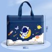 Waterproof Canvas Student Tote Book Bag with Handle - Data Storage - 3