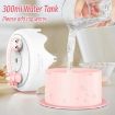 Mini USB Desktop Night Light & Humidifier - Cartoon Cake Design (Pink) - 5
