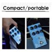 M-VAVE Sky Blue Guitar Monoblock Digital Modeling Reverb Effects - 8