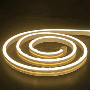 2m USB 5V LED Light Strip - Flexible Neon Silicone, Warm Color - 1