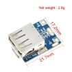 4pcs 5V Boost Converter Step-Up Module with LED Display & Micro USB - 6