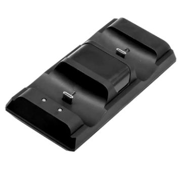 PS5 Controller Dock Charger - Dual Port Quick Charger (Black) - 1