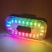 BF-911 Rechargeable 60 Lumen Colorful Bike Tail & Helmet Warning Light - 8