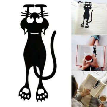 Hollow Acrylic Kitten Bookmark Label Card - OPP Packaging - 1