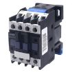 CHNT CJX2-1210 12A 220V AC Contactor with Silver Alloy Contacts - 1