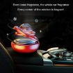 Gold Interstellar Vast Solar Rotating Car Aromatherapy Ornaments - 4