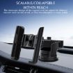 Silver Car Air Outlet Rotatable Snap-on Mobile Phone Navigation Bracket - 5
