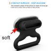 Type-C 2 In 1 Charging Port Dust Plug & Lanyard Set - Black - 6