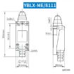 CHNT YBLX-ME8111 Limiter Travel Switch Micro Self-Resetting Stroke - 2