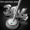 Kacheeg 304 Stainless Steel Pot Brush - Handle Model Kitchen Tool - 4