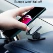 Square Black Multifunctional Sticky Car Phone Holder Bracket - 5