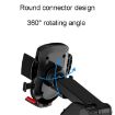 Red Universal Suction Cup Car Phone Holder - Telescopic Navigation Bracket - 4