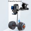 Red Universal Suction Cup Car Phone Holder - Telescopic Navigation Bracket - 6