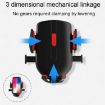Universal Blue Suction Cup Car Phone Holder - Telescopic Navigation Bracket - 7