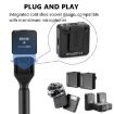 DJI Mic/Moma/Rode/Relacart Wireless Go Interview Handle Microphone (Black) - 5