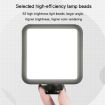 RGB Full Color Portable Phone Fill Light - Mini Pocket Desktop Camera Lamp - 6